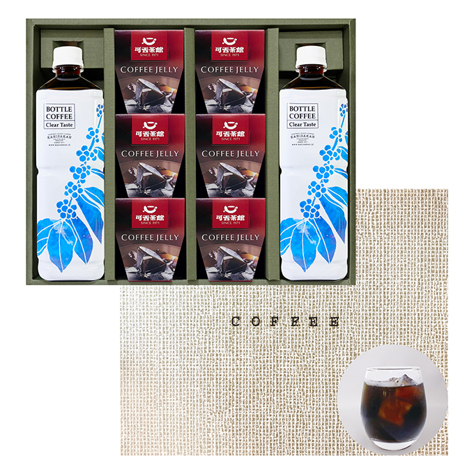 【夏季限定】ボトルコーヒー＆コーヒーゼリーギフト　BJ-1 詳細画像 NO COLOR 1