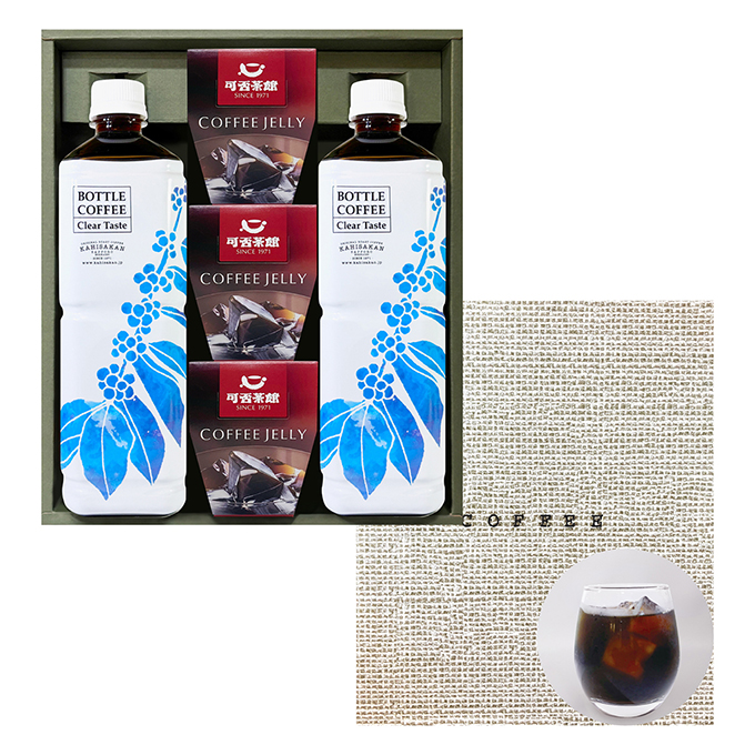 【夏季限定】ボトルコーヒー＆コーヒーゼリーギフト　BJ-6 詳細画像 NO COLOR 1