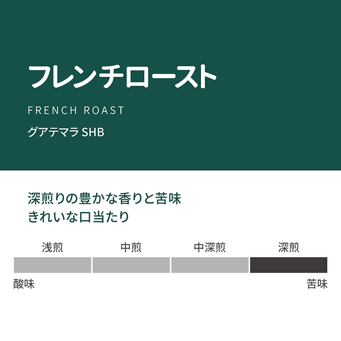 フレンチロースト　100g 詳細画像 100g 2
