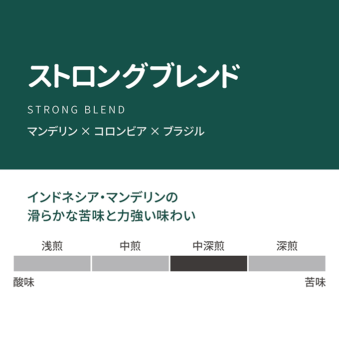 ストロングブレンド　100g 詳細画像 100g 2