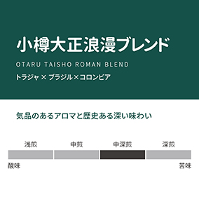 小樽大正浪漫ブレンド　100g 詳細画像