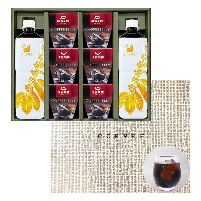 【夏季限定】ボトルコーヒー＆コーヒーゼリーギフト　BJ-2 詳細画像 NO COLOR 1