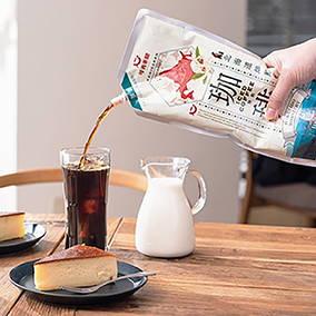 可否茶館 アイスコーヒー パウチタイプ 無糖（6本入り） 詳細画像