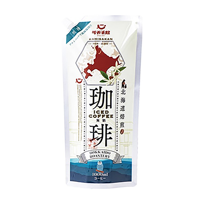 可否茶館 アイスコーヒー パウチタイプ 無糖（6本入り） 詳細画像 NO COLOR 2