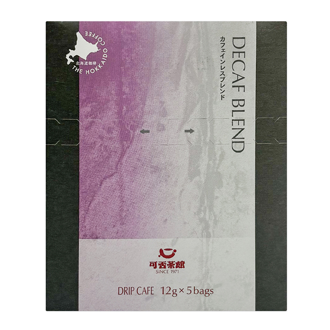 ドリップカフェ カフェインレスブレンド　1箱（12g×5袋） 詳細画像 NO COLOR 4